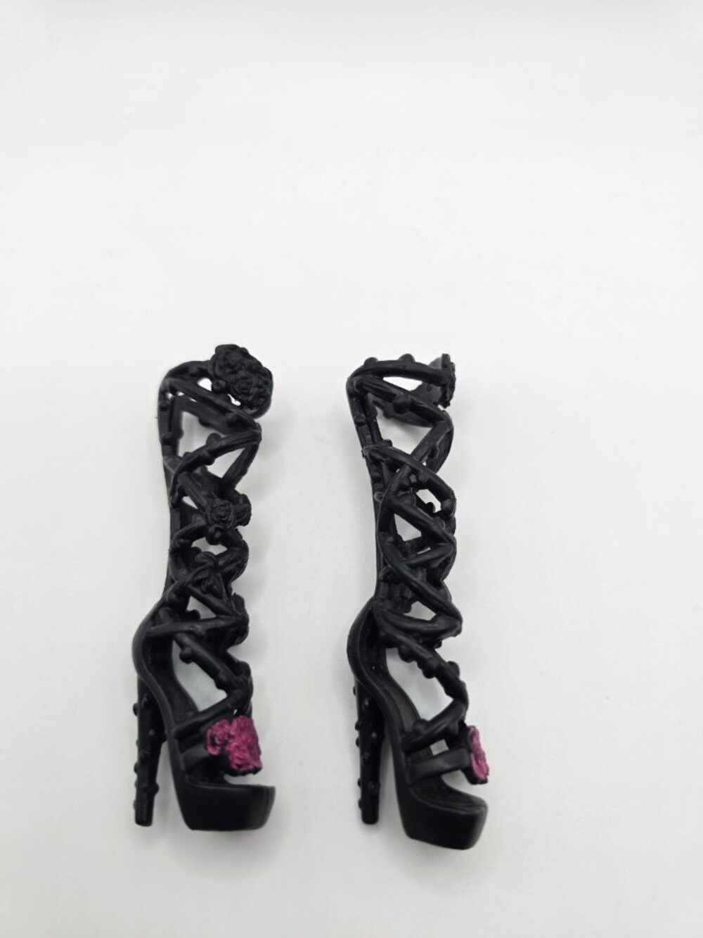 Ever After High - Briar Beauty - Spring Unsprung - Pair Black Boots Shoes Only